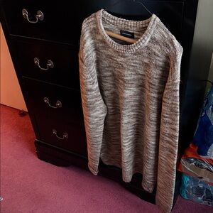 Cotton On Men's Marled Crewneck Sweater in Gray-Brown